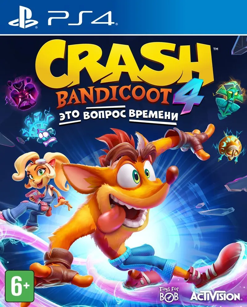 Видеоигра Crash Bandicoot 4: Это Вопрос Времени (It’s About Time) (PS4)