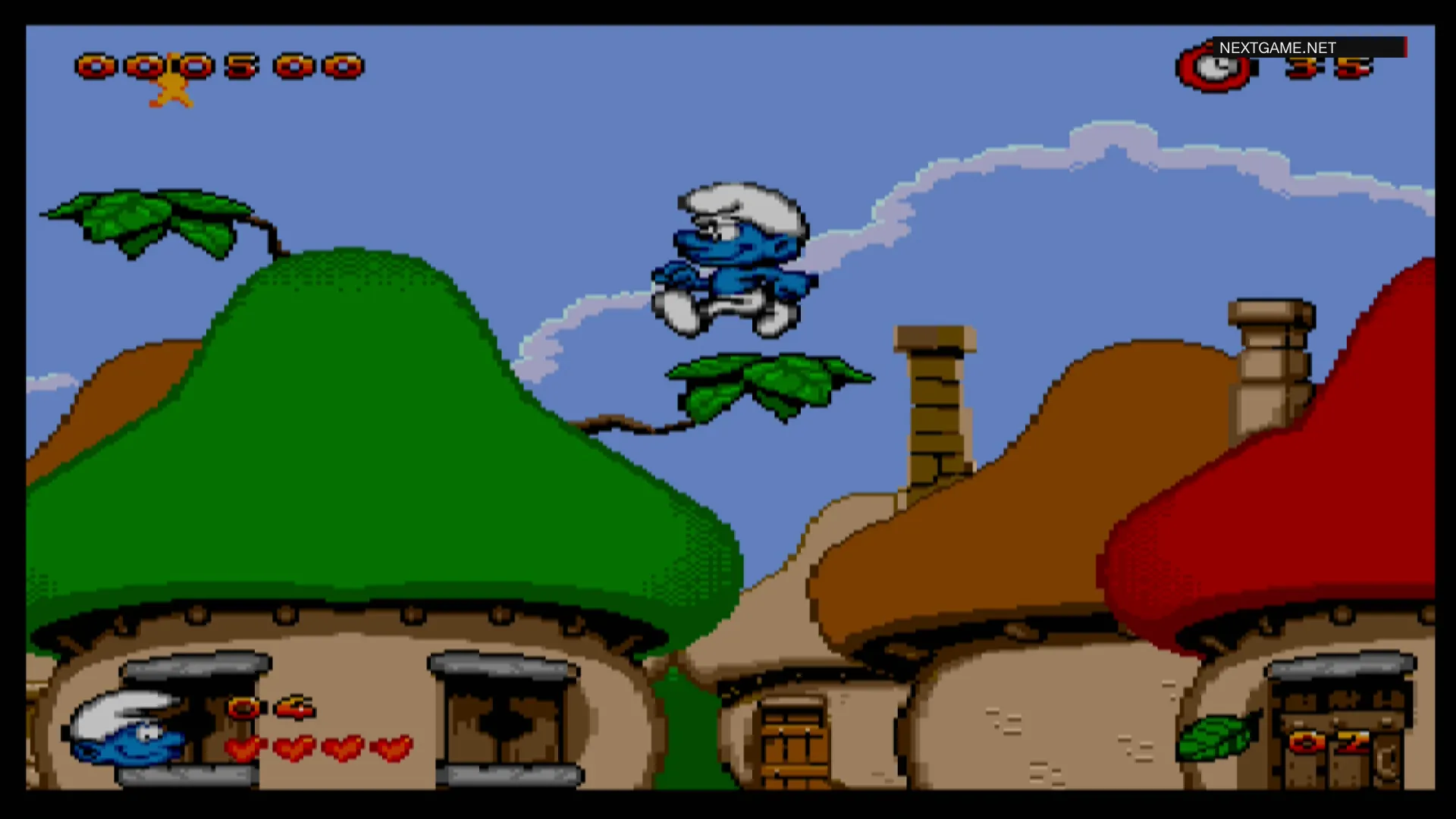 Купить картридж Смурфики (The Smurfs) (16 bit) для Сеги