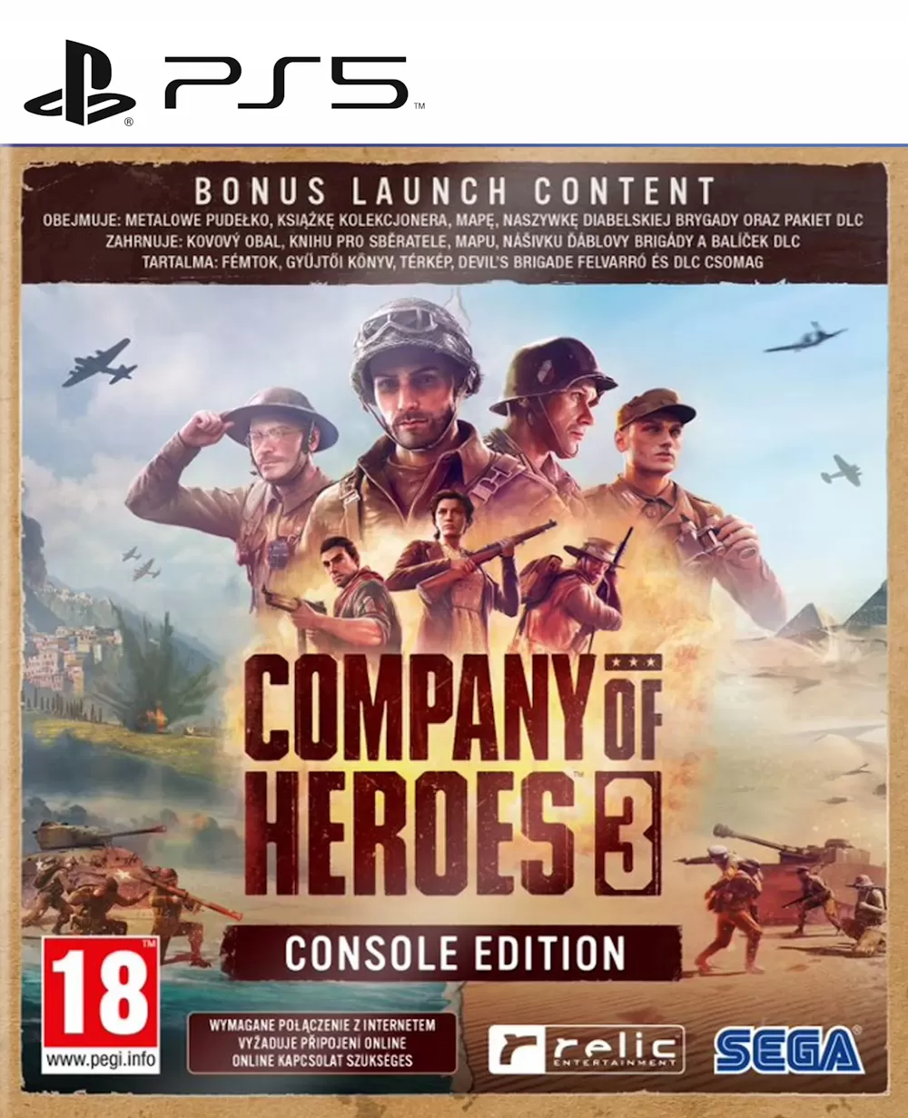 Company of Heroes 3 Console Launch Edition (PS5) купить в Москве по цене 3  980 р в каталоге интернет магазина «NextGame» - характеристики, сравнение,  описание, скидки, доставка