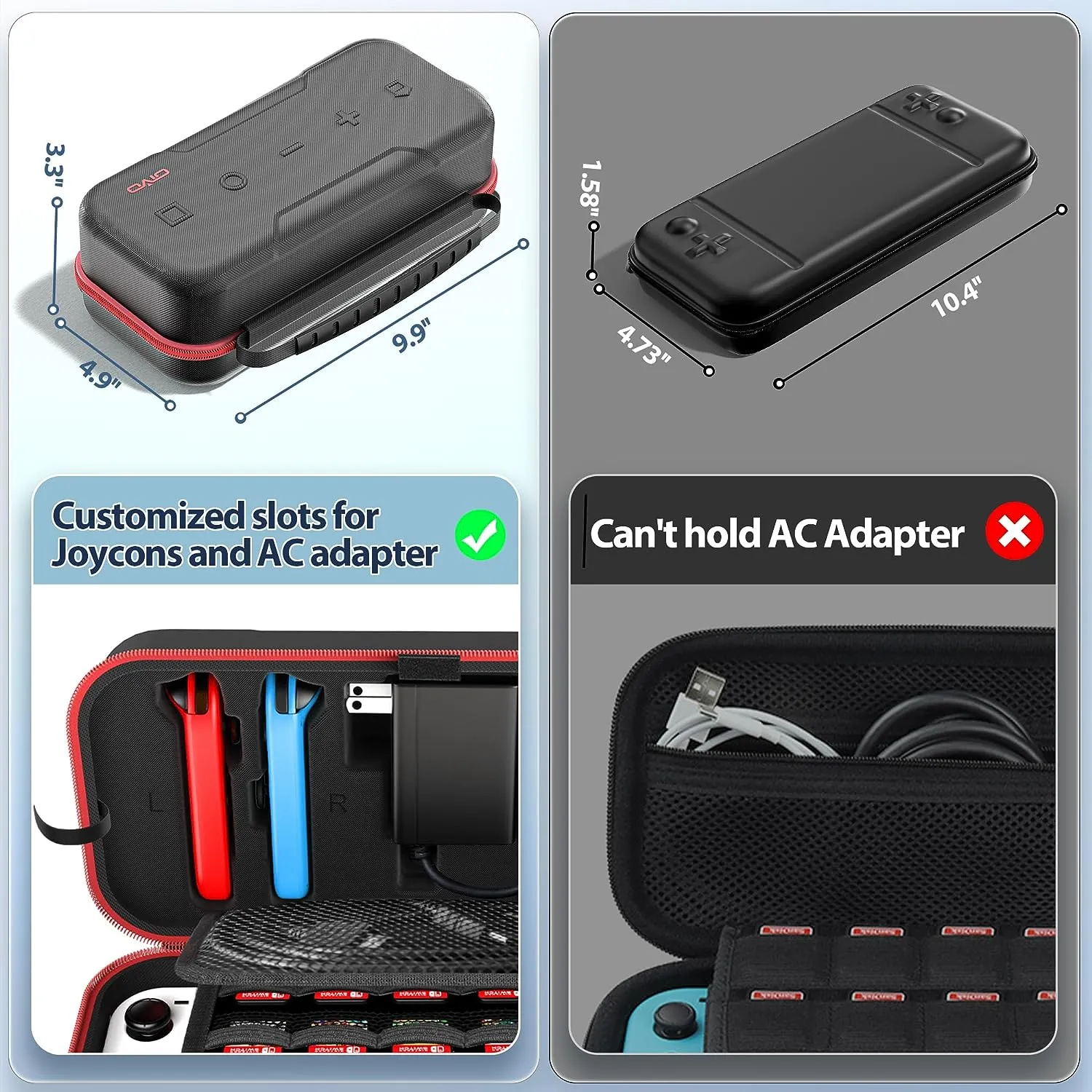 Чехол-сумка Carry Case Oivo (IV-SW188) Red (Красный) (Switch/Switch OLED)  купить в Москве по цене 2 500 р в каталоге интернет магазина «NextGame» -  характеристики, сравнение, описание, скидки, доставка