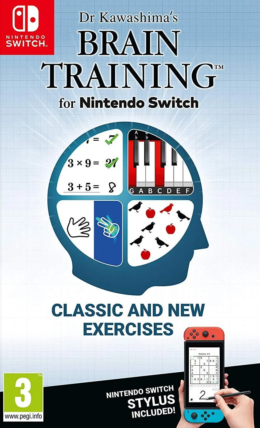 Игра Dr. Kawashima’s Brain Training (Switch)