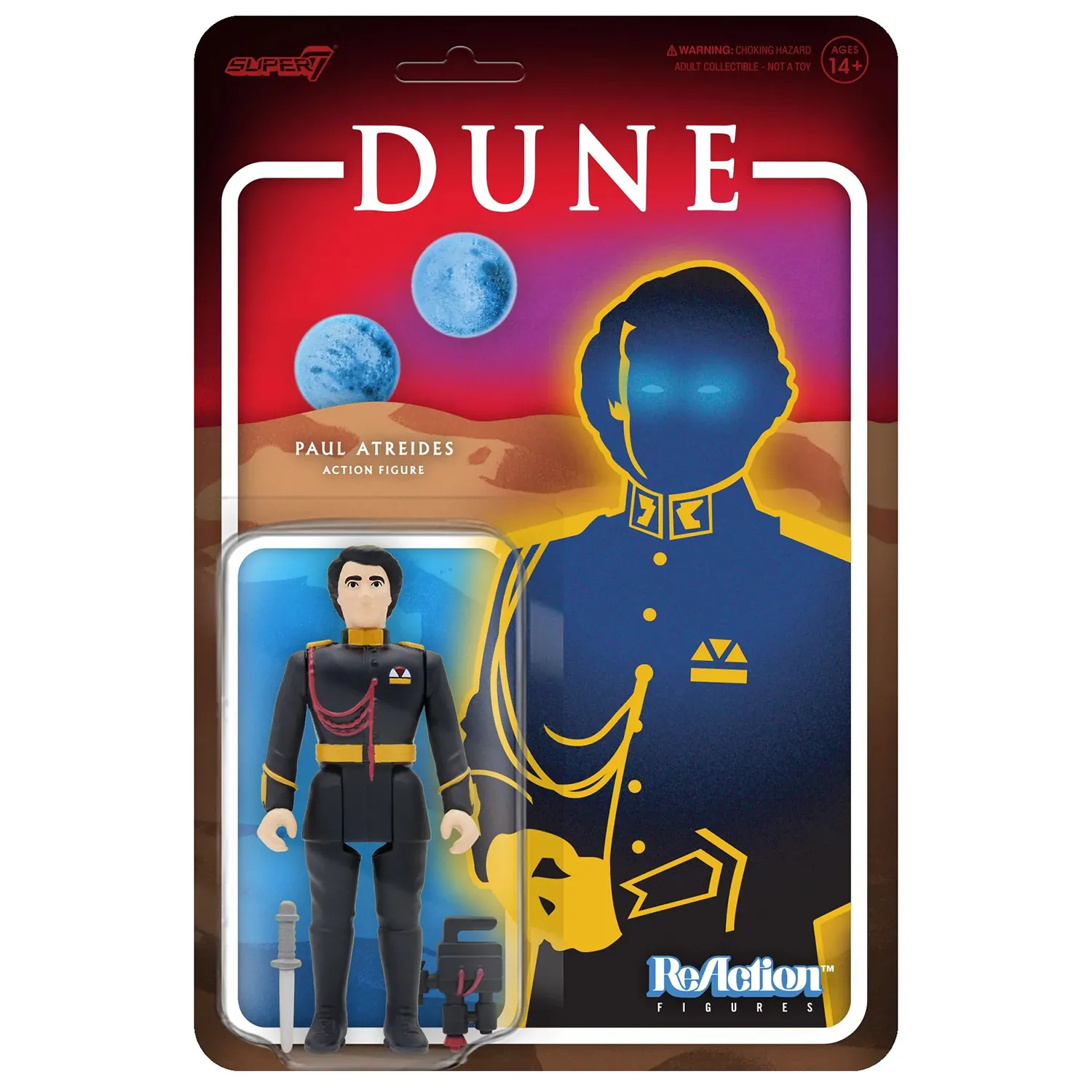 Персонажи фильмов Подвижная фигурка Super7 ReAction figures: Пол Атрейдес  (Paul Atreides) (Дюна) (Dune) (DUNEW01-PAT-01) 9,5 см купить в Москве по  цене 2 680 р в каталоге интернет магазина «NextGame» - характеристики,  сравнение,