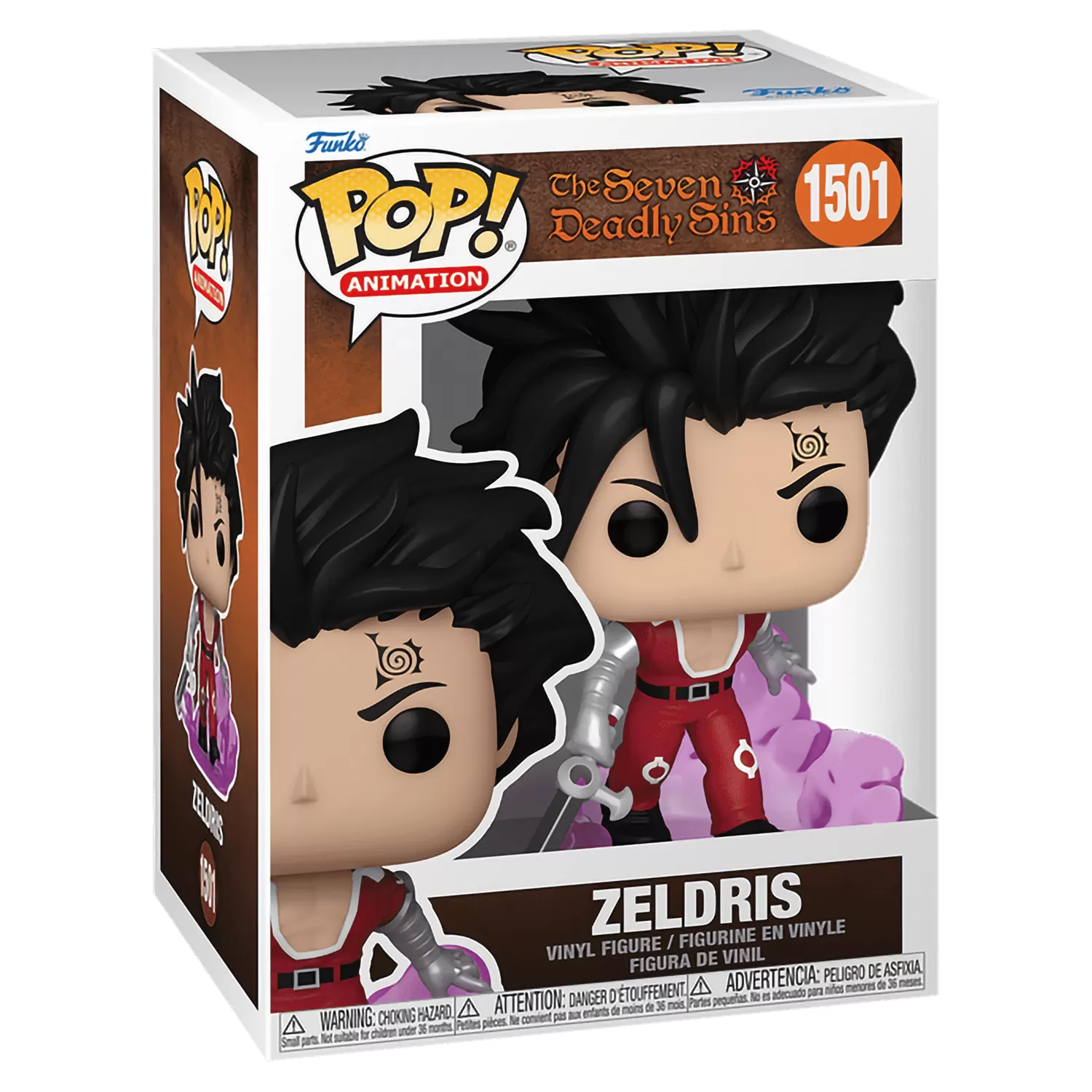 Купить Фигурка Funko POP! Animation: Зелдрис (Zeldris) Семь смертных грехов  (Seven Deadly Sins) ((1501) 75539) 9,5 см по цене 2 520 р в Москве в  каталоге интернет магазина 