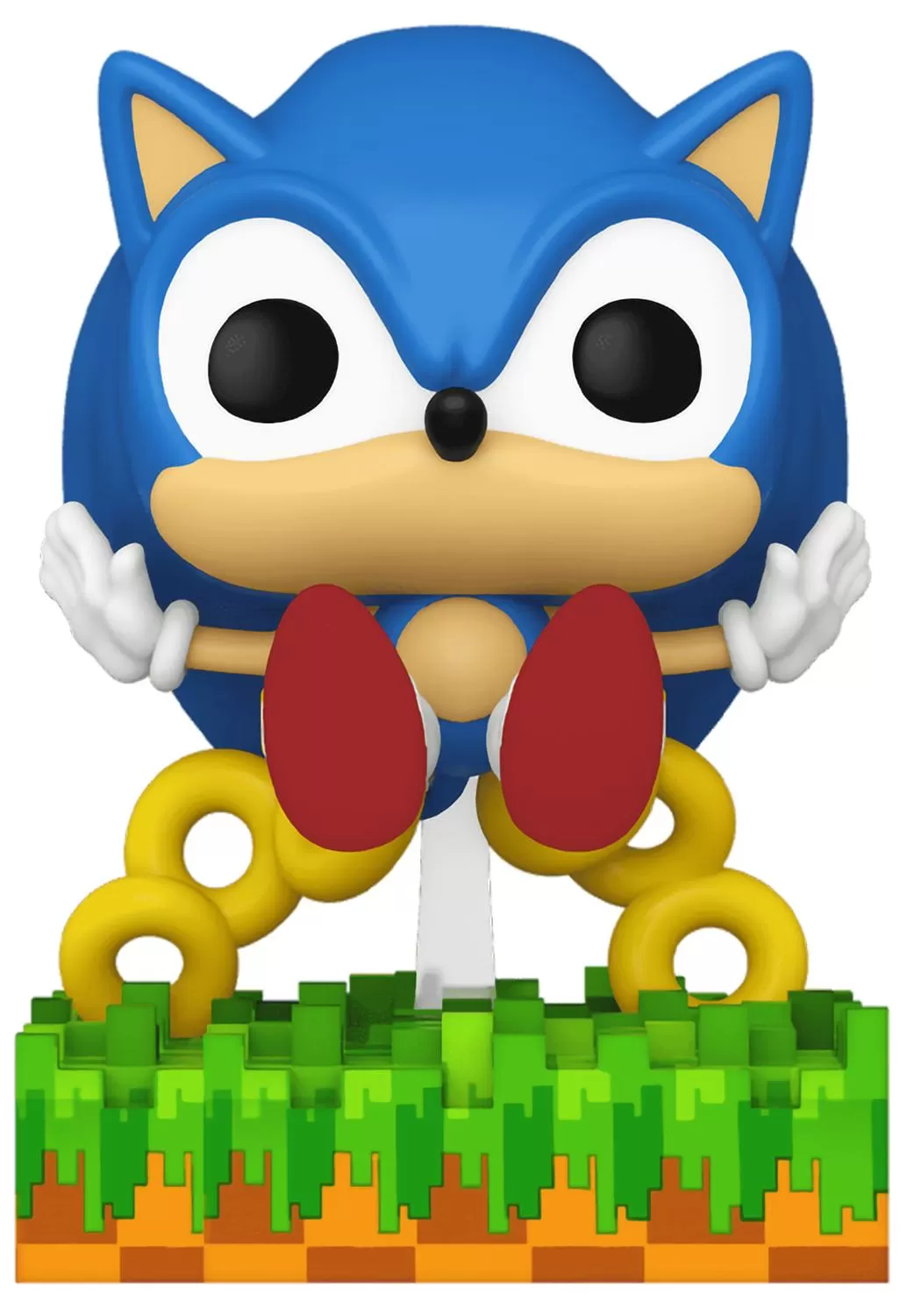 Фигурка Funko POP! Games: Соник Кольцо Разброса (Ring Scatter Sonic (Exc))  Ежик Соник (Sonic the Hedgehog) ((918) 71557) 9,5 см купить в Москве по  цене 2 760 р в каталоге интернет магазина «