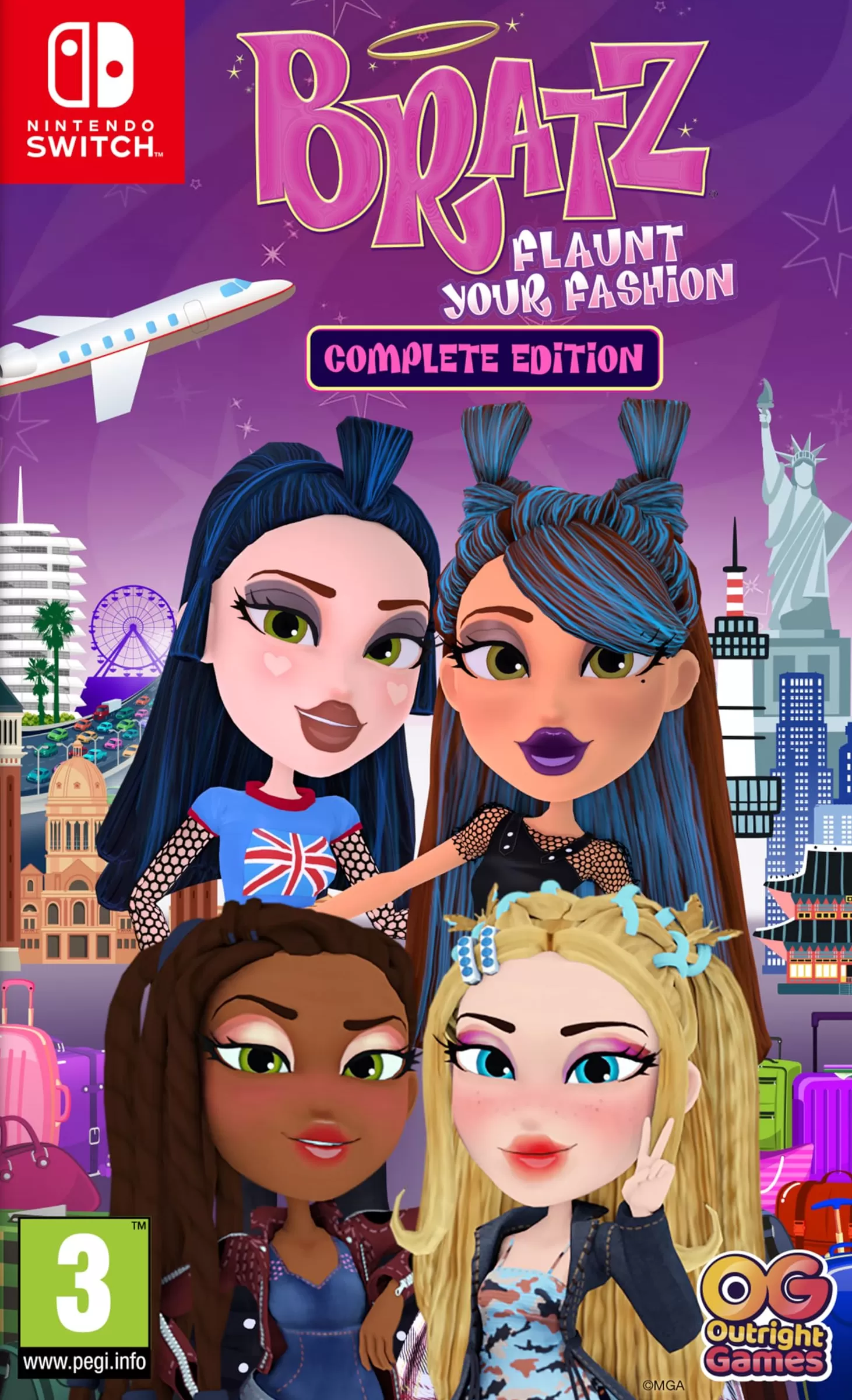 Игра Bratz: Flaunt Your Fashion Полное Издание (Complete Edition) (Switch)