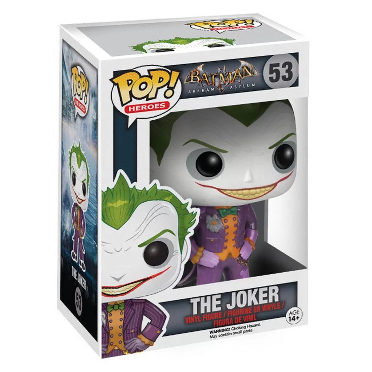 Купить Фигурка Funko POP! Heroes: Джокер (Joker) Бэтмен: Лечебница Аркхем  (Batman: Arkham Asylum) (4339) 9,5 см по цене 1 180 р в Москве в каталоге  интернет магазина 