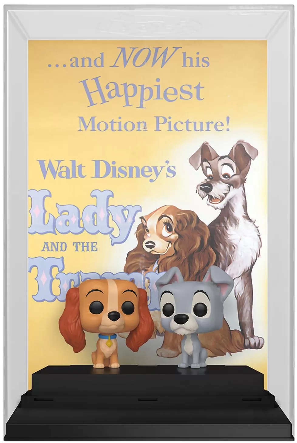 Фигурка Funko POP! Movie Posters: Леди и бродяга (Lady and the Tramp)  Дисней Д100 (Disney D100) ((15) 70142) 9,5 см