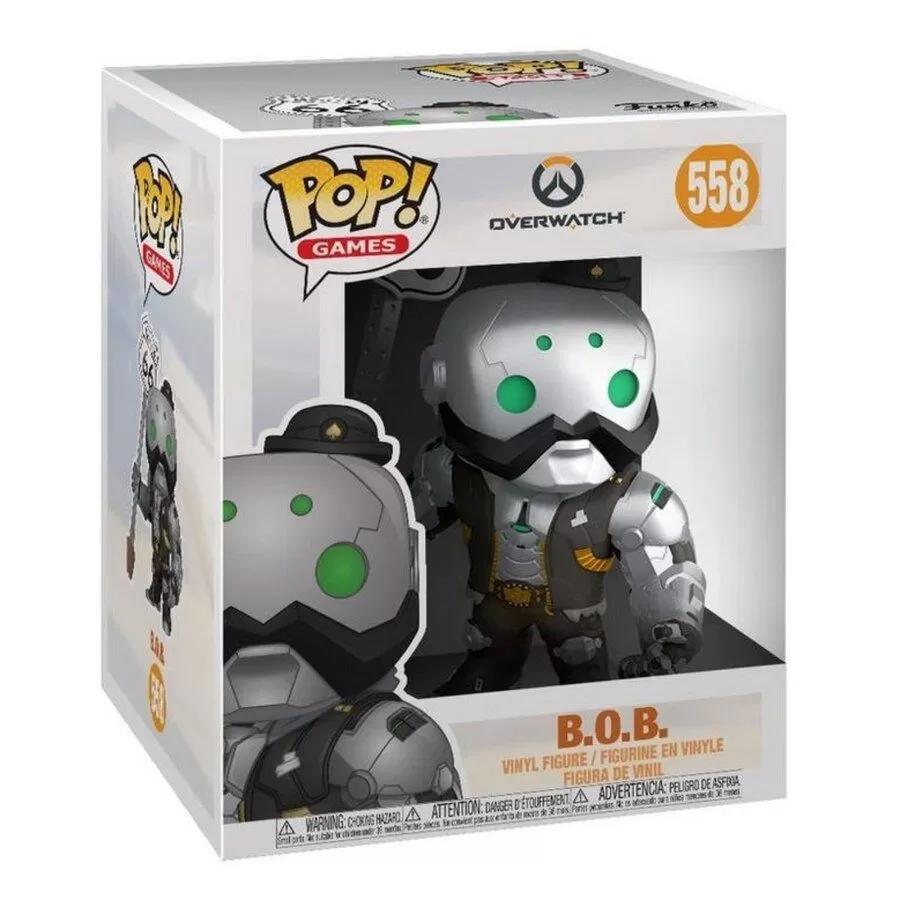 Фигурка Funko POP! Vinyl: Овервотч (Overwatch) Боб (B.O.B.) (44521) 15 см  купить в Москве по цене 990.00 р в каталоге интернет магазина «NextGame» -  характеристики, сравнение, описание, скидки, доставка