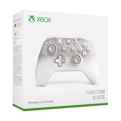 Microsoft Xbox One S X Wireless Controller Phantom White Special Edition Xbox One Microsoft Xbox One NextGame