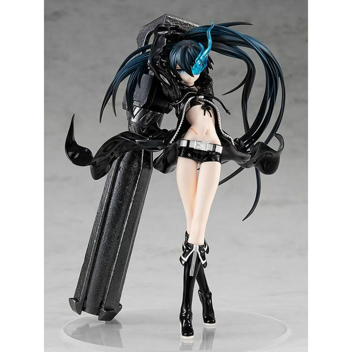 Фигурка Good Smile Company Pop Up Parade: Мато Курои (Mato Kuroi) Стрелок с  Чёрной Скалы (Black Rock Shooter) (4580416943437) 17 см купить в Москве по  цене 8 500.00 р в каталоге интернет