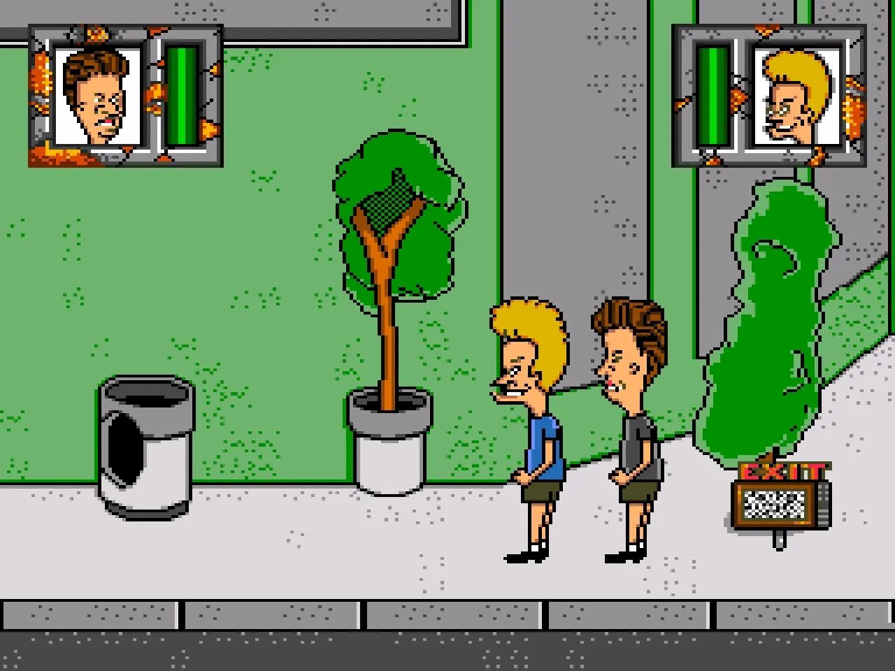 Купить картридж Бивис и Баттхед (Beavis and Butt-Head) Русская Версия (16  bit) для Сеги