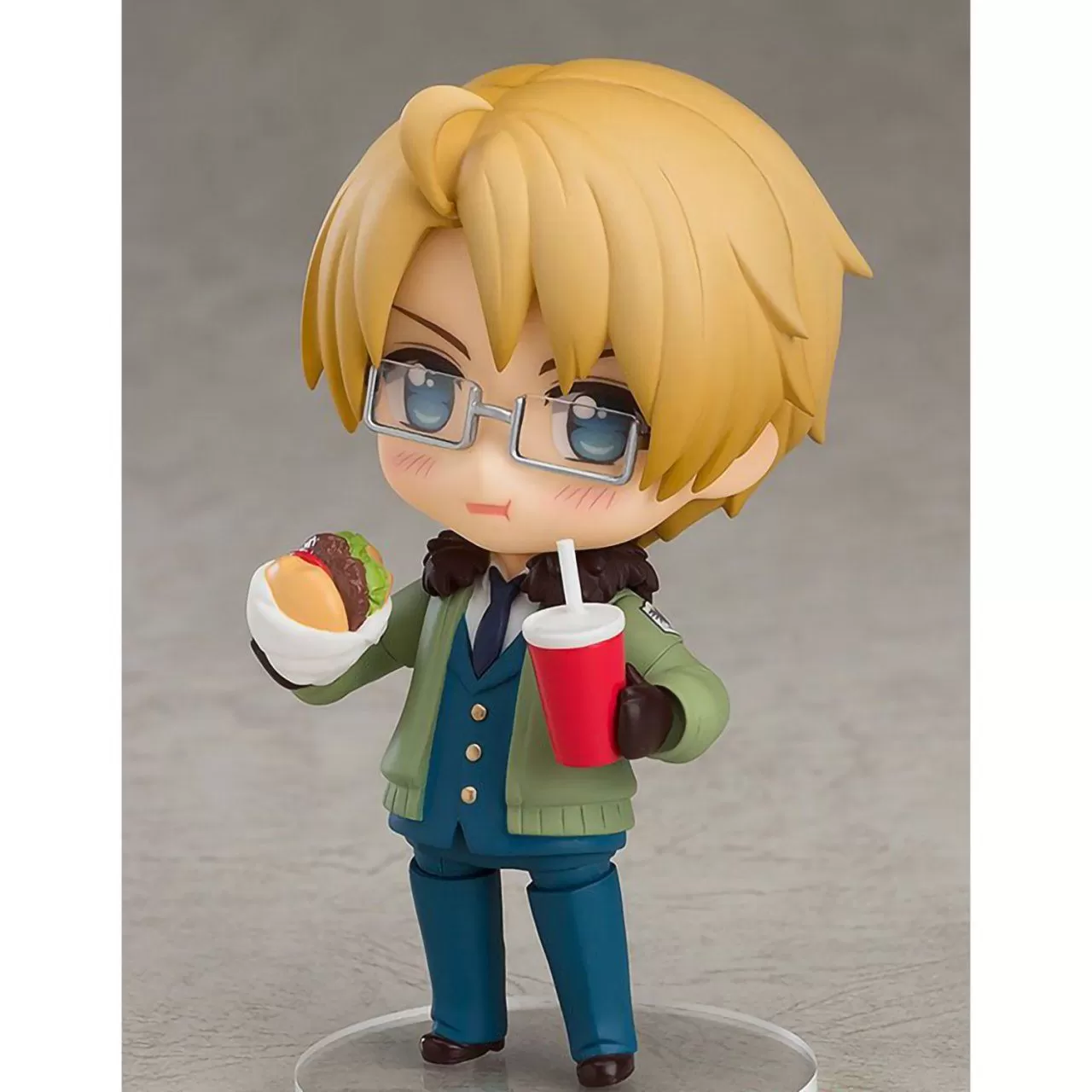 Фигурка Good Smile Company Nendoroid: США (USA) Хеталия и страны Оси  (Hetalia: Axis Powers) (4580590122918) 10 см