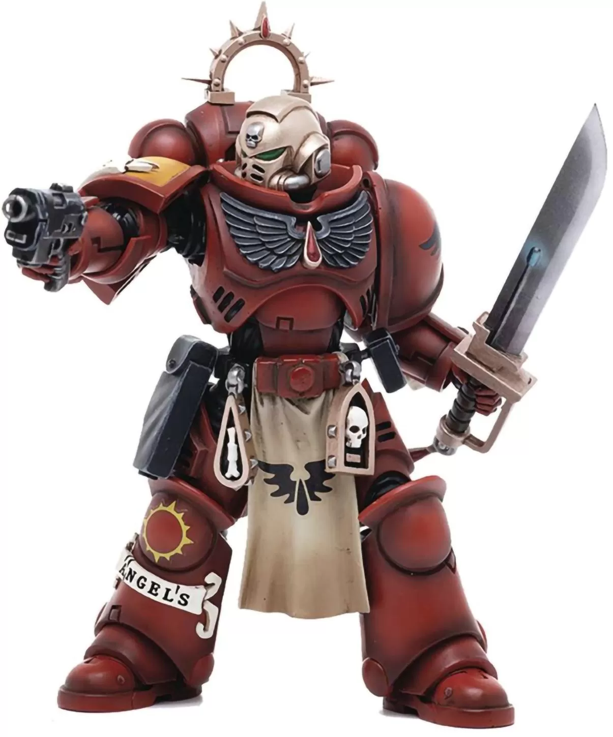 Фигурка JoyToy: Примарис лейтенант Толмерон 1:18 (Primaris Lieutenant  Tolmeron 1:18) Вархаммер 40K Кровавые Ангелы (Warhammer 40K Blood Angels)  (JT3006) 12 см купить в Москве по цене 5 880 р в каталоге интернет