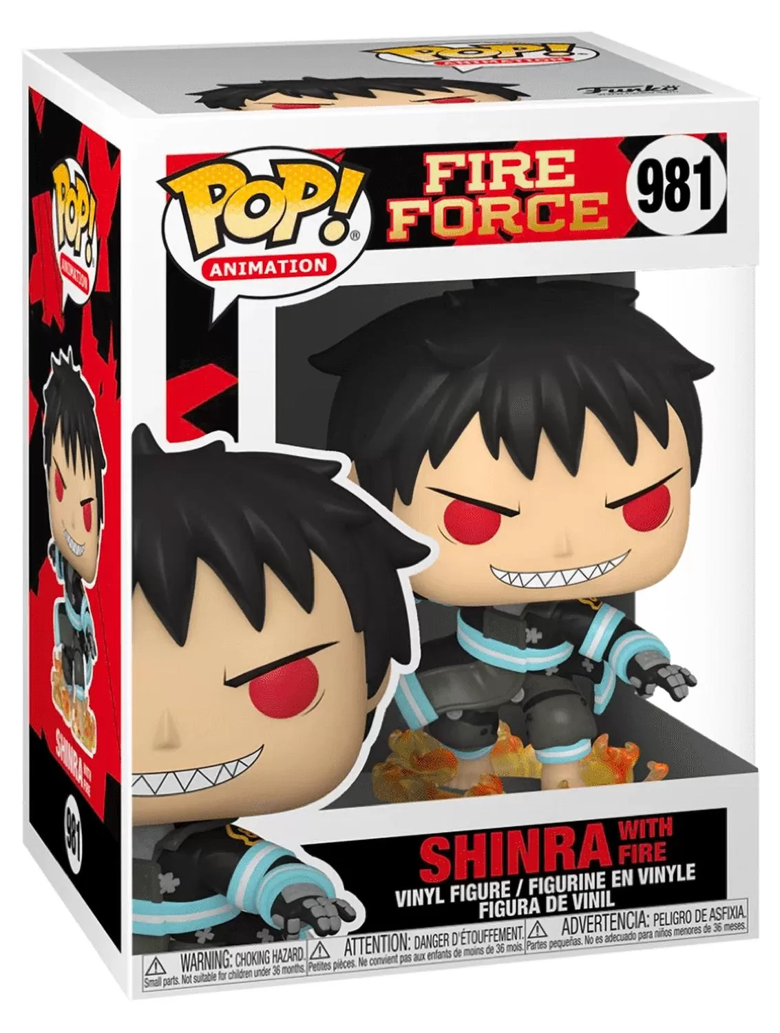 Купить Фигурка Funko POP! Animation: Шинра с огнем (Shinra with Fire) Пламенный  отряд (Fire Force) (56159 (56672)) 9,5 см по цене 1 300.00 р в Москве в  каталоге интернет магазина 