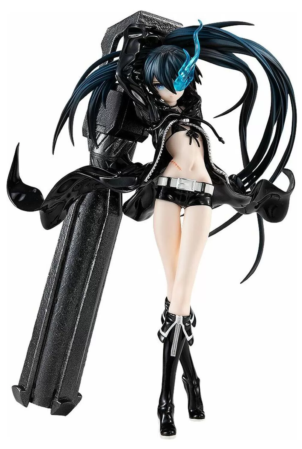 Фигурка Good Smile Company Pop Up Parade: Мато Курои (Mato Kuroi) Стрелок с  Чёрной Скалы (Black Rock Shooter) (4580416943437) 17 см