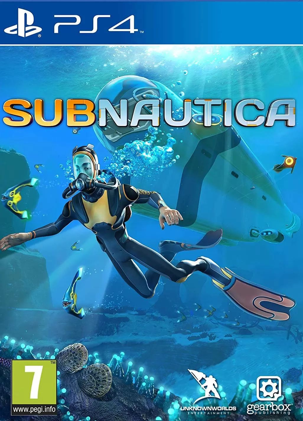 Видеоигра Subnautica Русская версия (PS4) USED Б/У