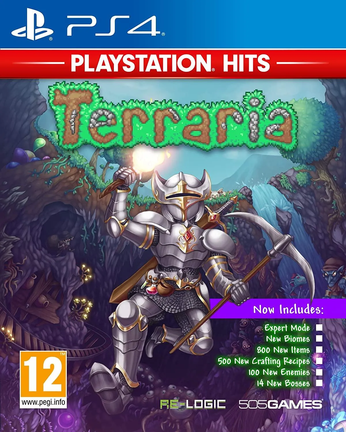 Игра Terraria 2018 Playstation Hits (PS4) купить в Москве по цене 3 820 р в  каталоге интернет магазина «NextGame» - характеристики, сравнение,  описание, скидки, доставка