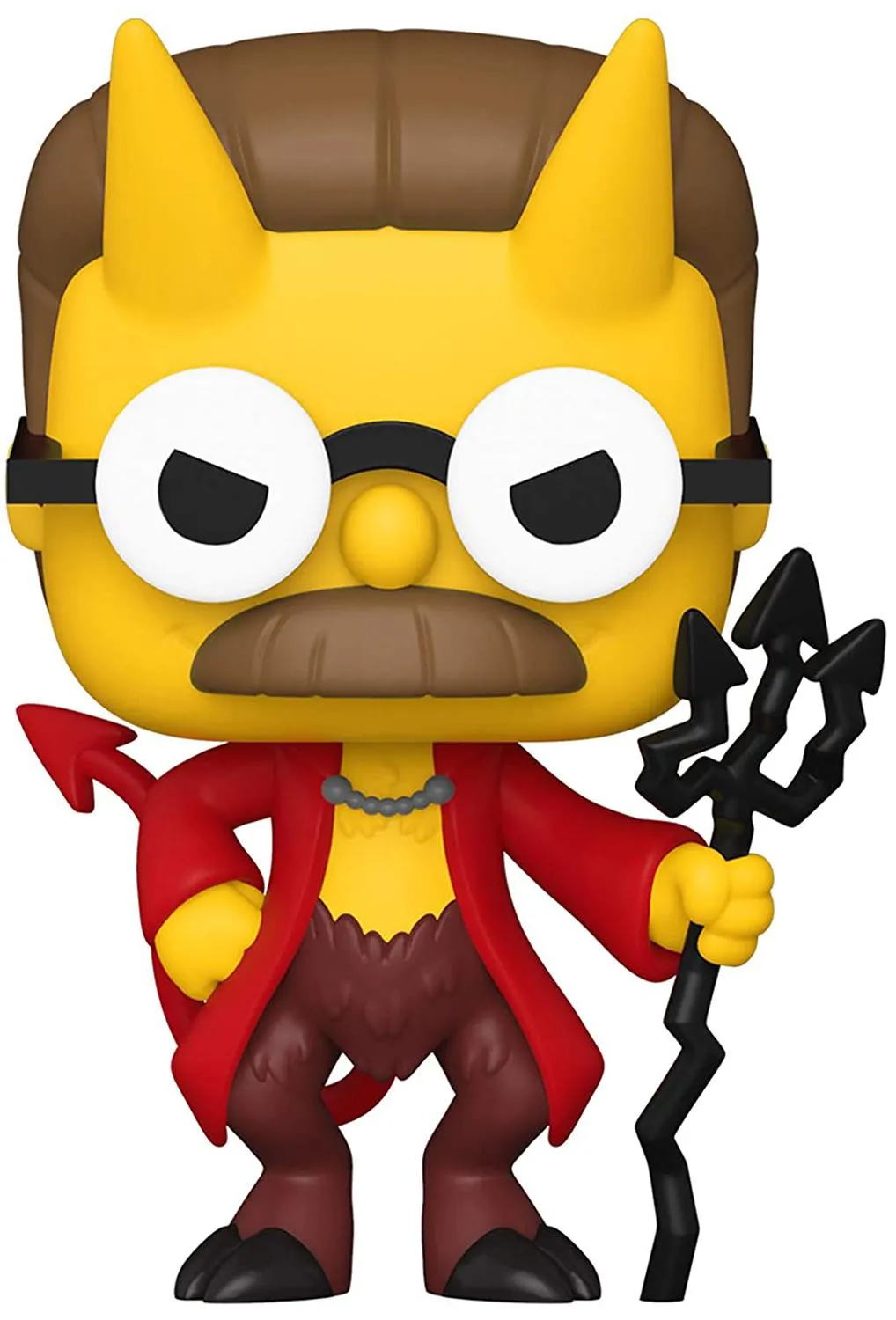 Фигурка Funko POP! Vinyl: Дьявол Фландерс светящийся (Devil Flanders (GW)  (Exc)) Симпсоны (Simpsons) (51399) 9,5 см