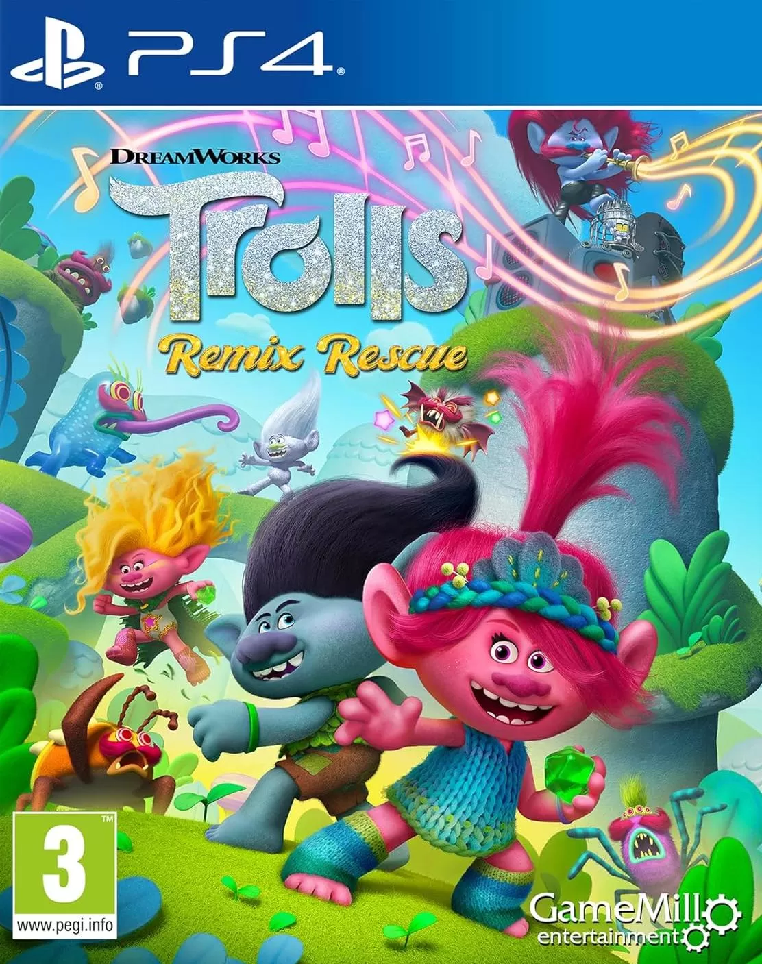 Nintendo Switch Dreamworks Trolls Remix Rescue Бесцветный