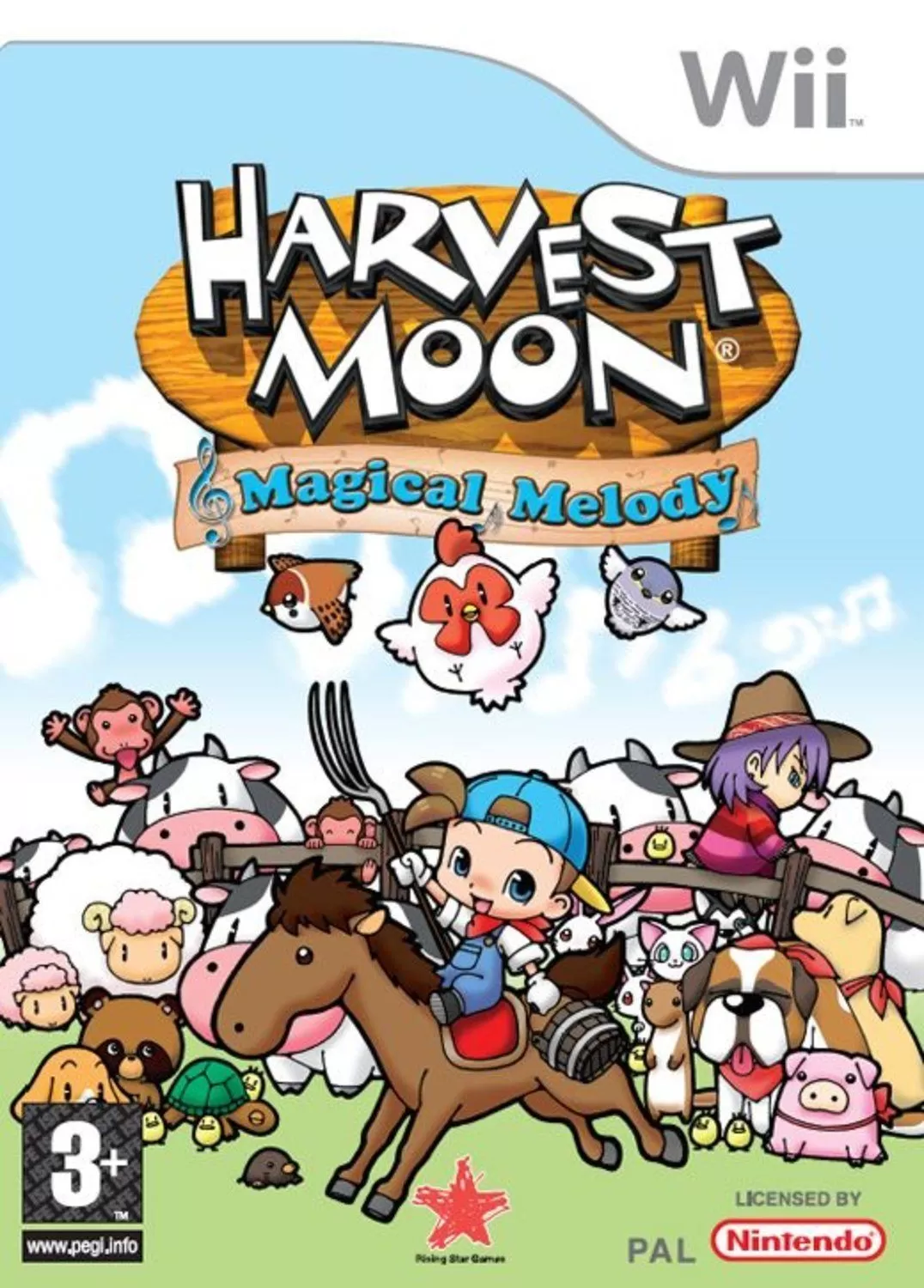 Игра Harvest Moon: Magical Melody. (Wii/WiiU)