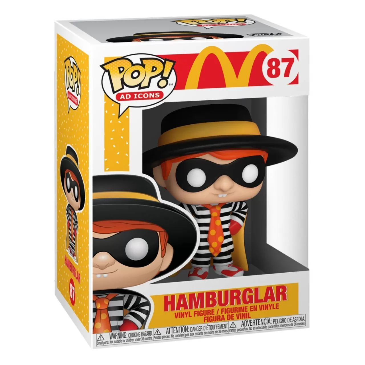 Купить Фигурка Funko POP! Ad Icons: Гамбурглар (Hamburglar) Макдоналдс  (McDonalds) (45724) 9,5 см по цене 1 300.00 р в Москве в каталоге интернет  магазина 