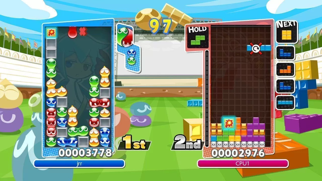 Купить игру Puyo Puyo Tetris: Frantic Four-Player Puzzle Mashup (Switch)  для Nintendo Switch в Москве - NextGame