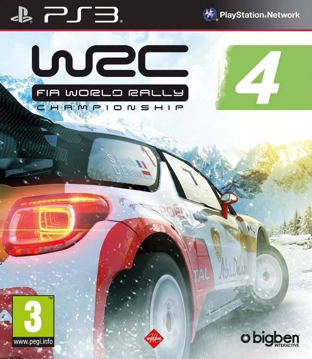 Видеоигра WRC 4: FIA World Rally Championship (PS3)