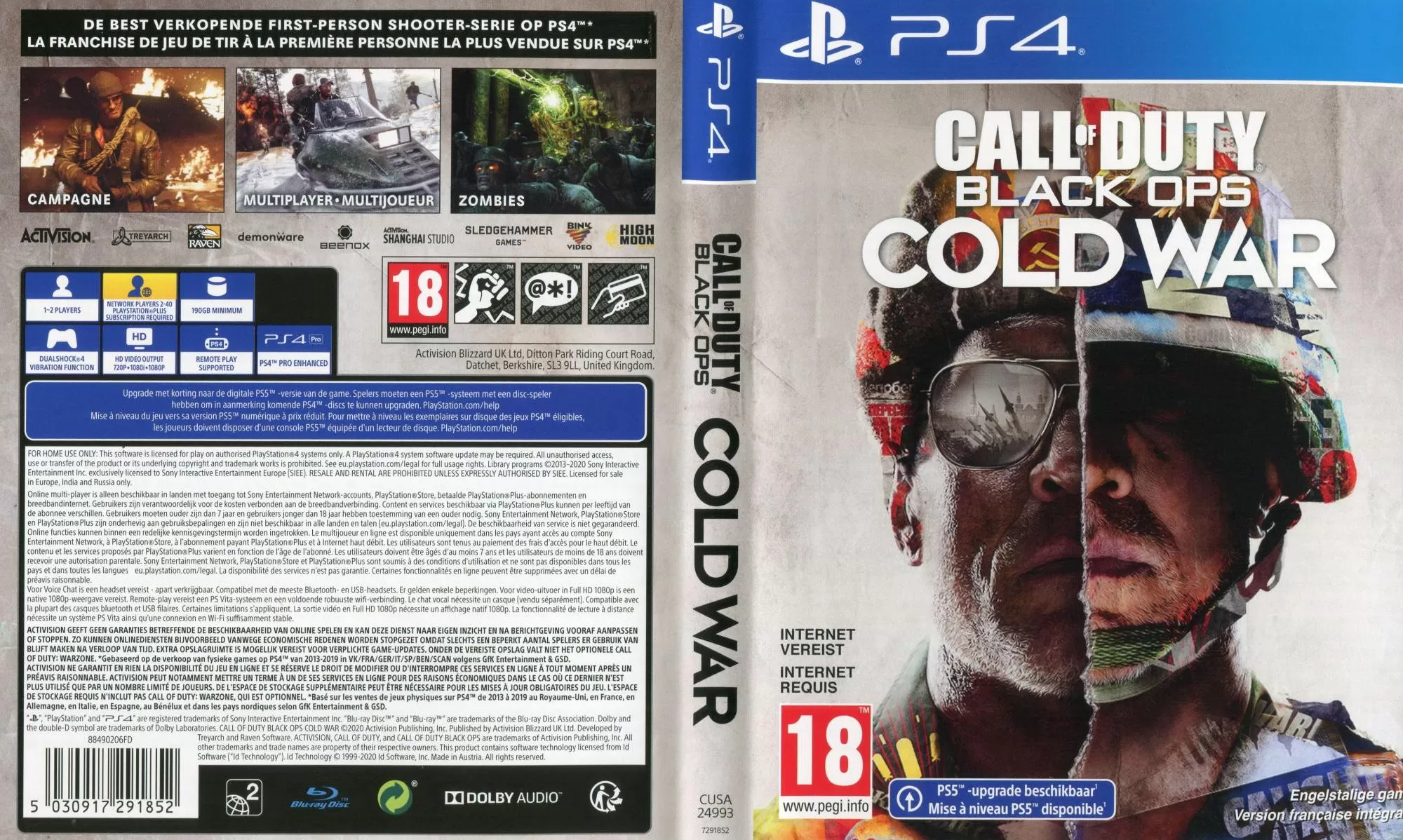 Игра Call of Duty: Black Ops Cold War Русская Версия (PS4/PS5) купить в  Москве по цене 3 970 р в каталоге интернет магазина «NextGame» -  характеристики, сравнение, описание, скидки, доставка