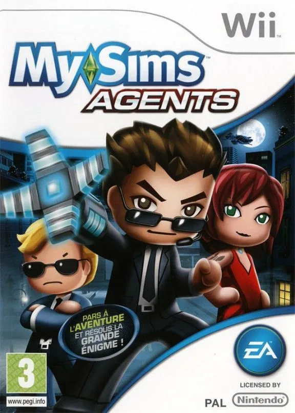 My Sims Agents Wii WiiU