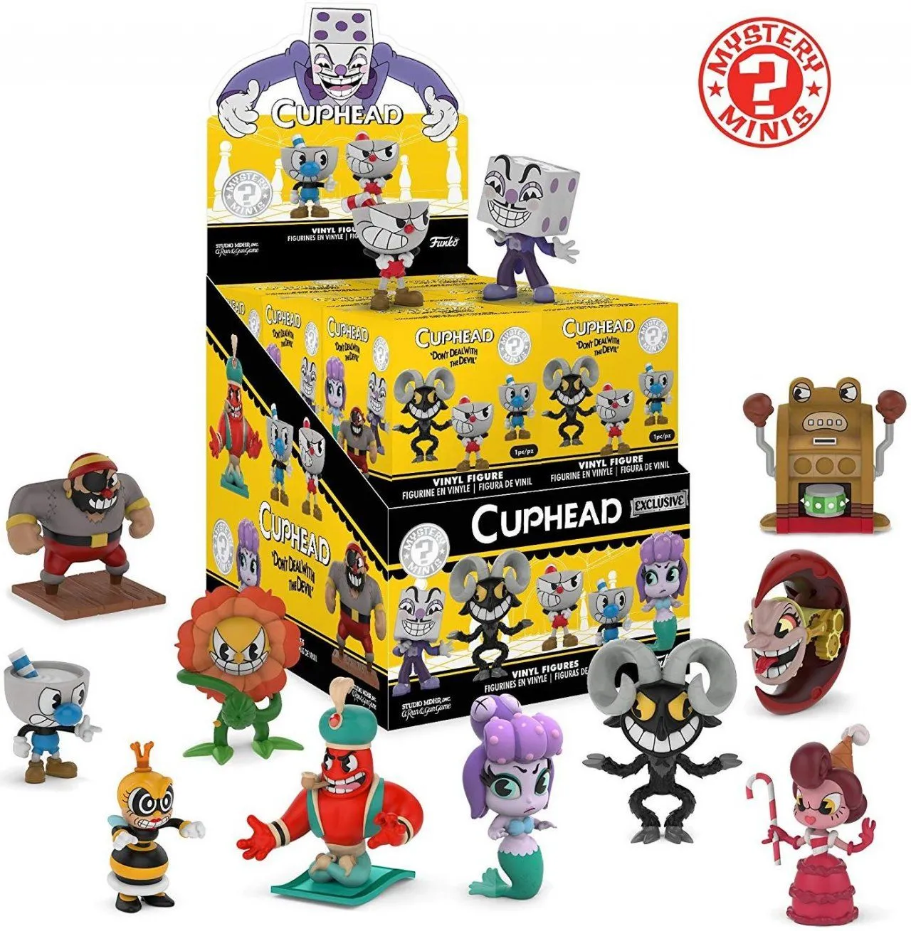 Фигурка Funko Mystery Minis: Случайный герой из Капхед (PDQ (CDU 12))  (Cuphead) (26970) 4 см купить в Москве по цене 890 р в каталоге интернет  магазина «NextGame» - характеристики, сравнение, описание, скидки, доставка