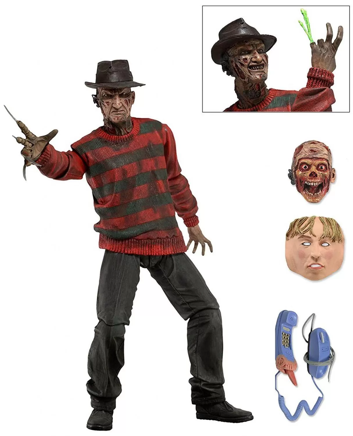 Фигурка NECA: Кошмар на улице Вязов (Nightmare on Elm Street) Фредди Крюгер  (Ultimate Freddy Krueger) (39759) 17 см купить в Москве по цене 4 770 р в  каталоге интернет магазина «NextGame» -