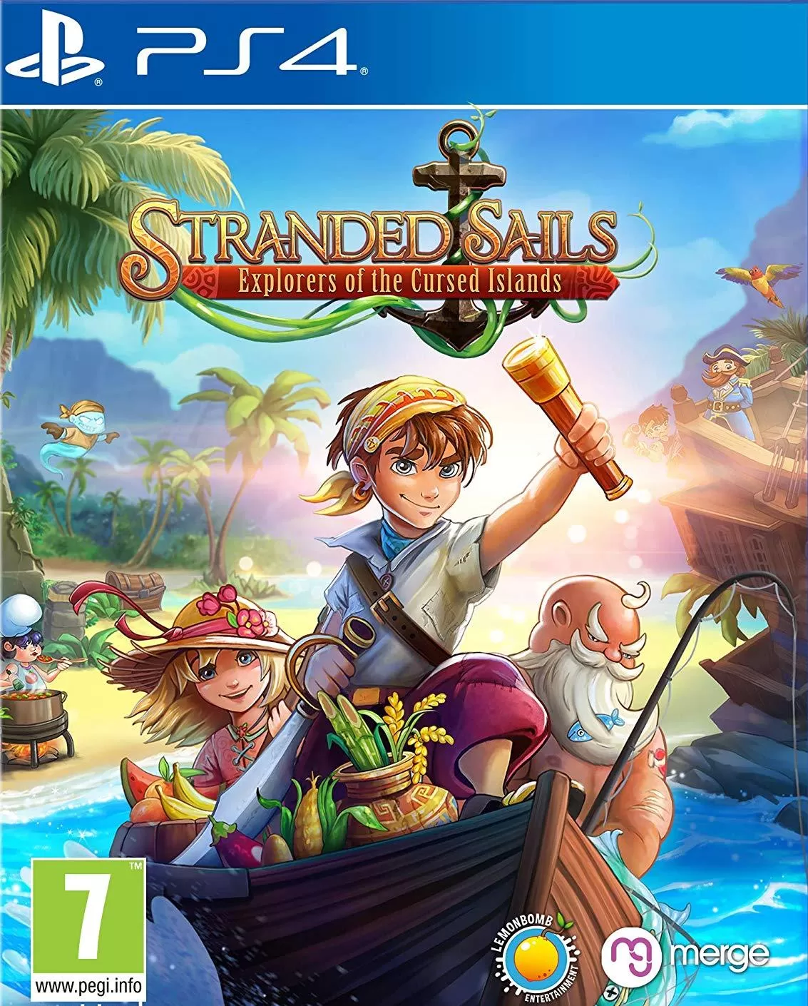 Видеоигра Stranded Sails: Explorers of the Cursed Islands Русская версия  (PS4)