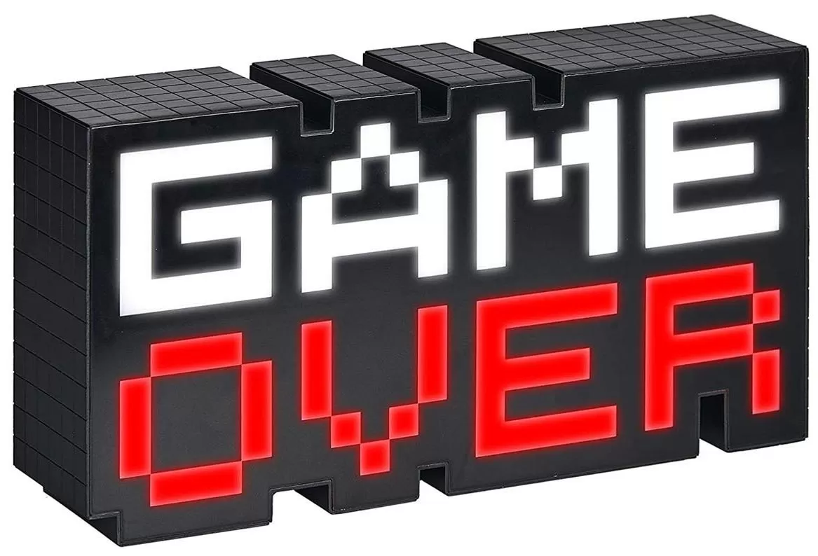 Светильник Игра окончена (Game Over) (7163)