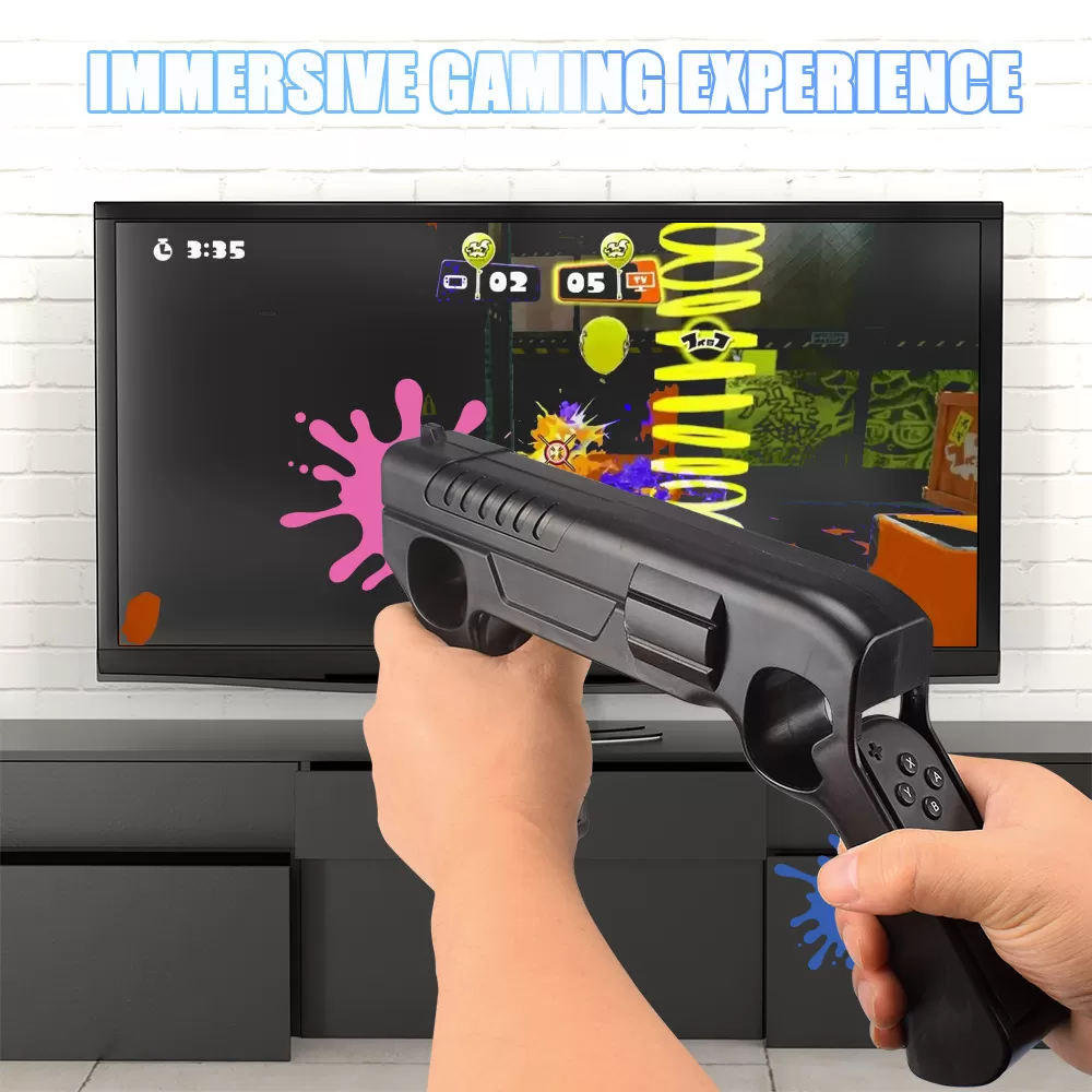 Автомат-крепление для контроллеров Joy-Con Game Gun (GNS-870) Белый  (Switch) купить в Москве по цене 1 550 р в каталоге интернет магазина  «NextGame» - характеристики, сравнение, описание, скидки, доставка