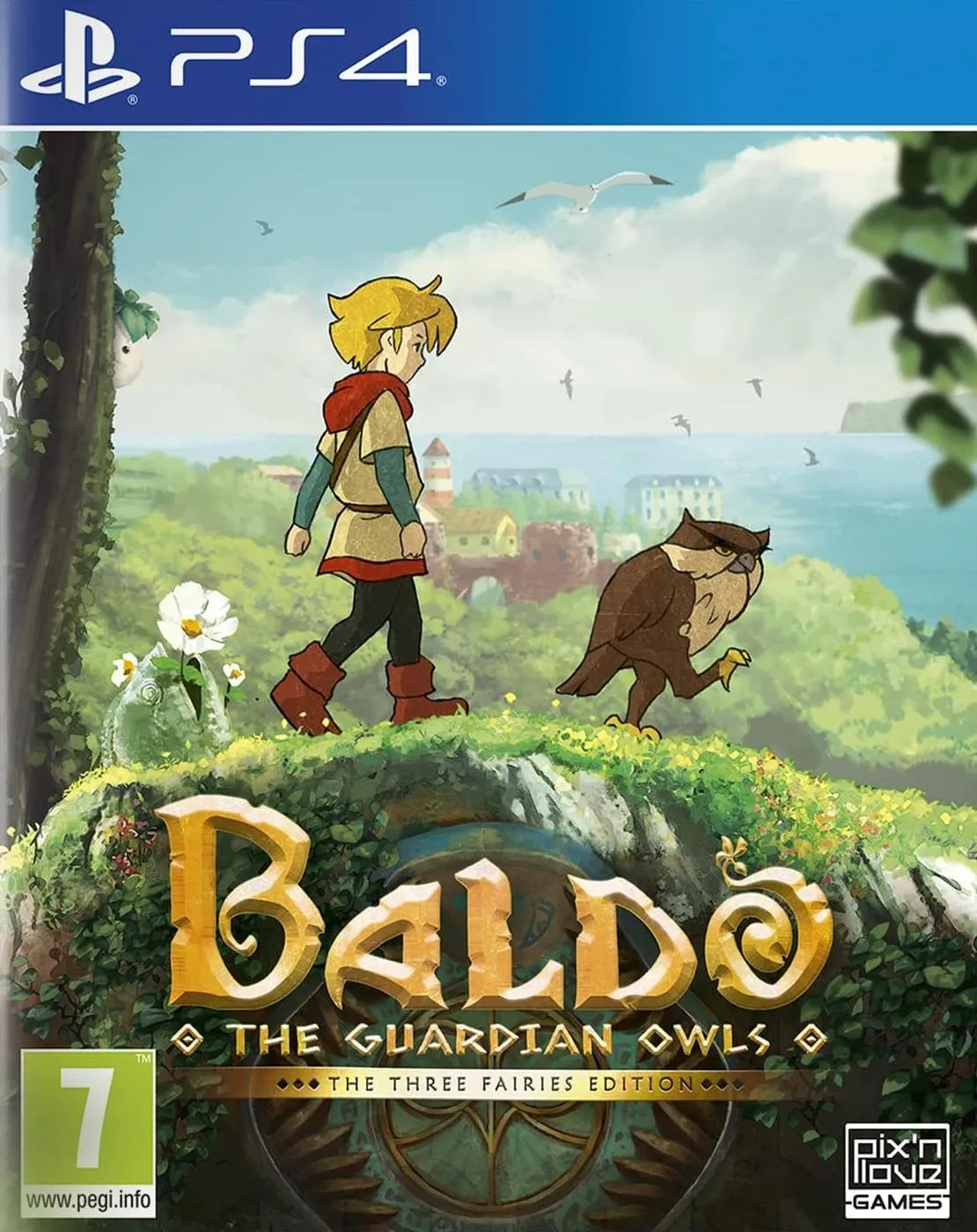 Видеоигра Baldo: The Guardian Owls Three Fairies Edition Русская Версия  (PS4)