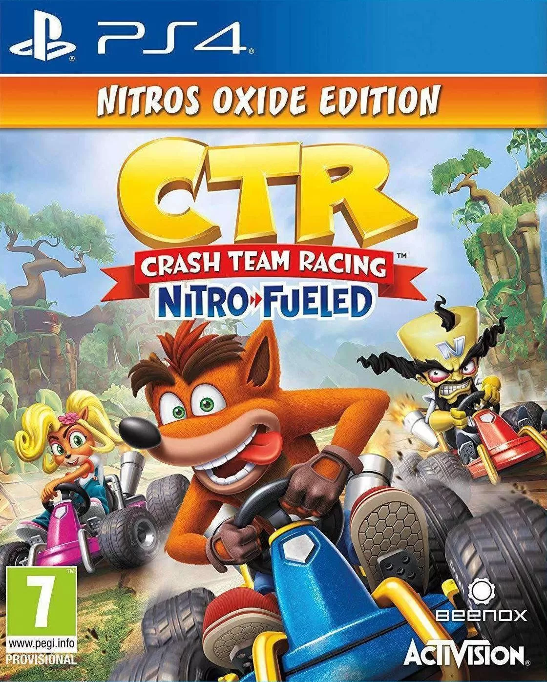 Игра Crash Team Racing: Nitro-Fueled - Nitros Oxide Edition (PS4) купить в  Москве по цене 3 190 р в каталоге интернет магазина «NextGame» -  характеристики, сравнение, описание, скидки, доставка