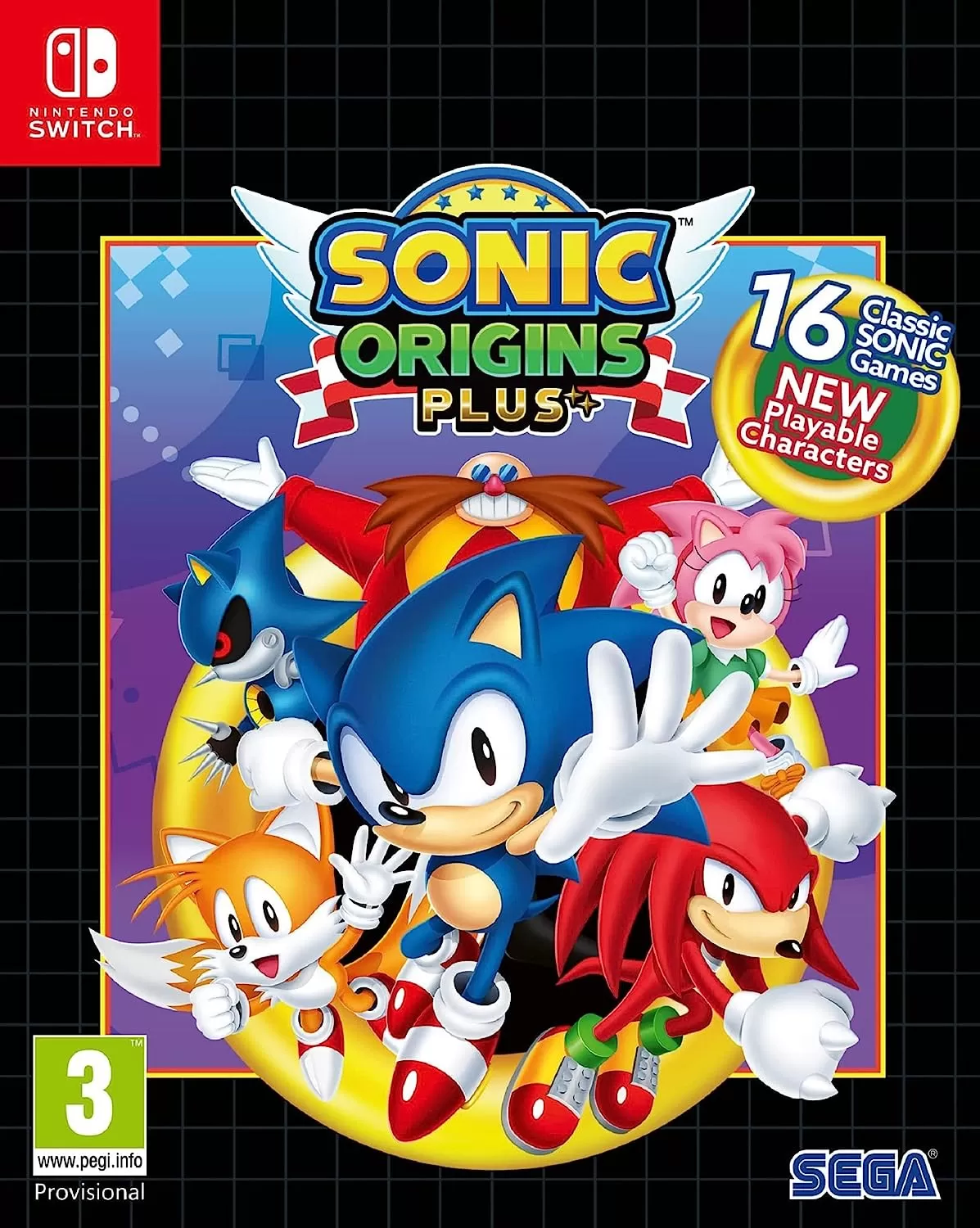 Игра Sonic Origins Plus (Switch)