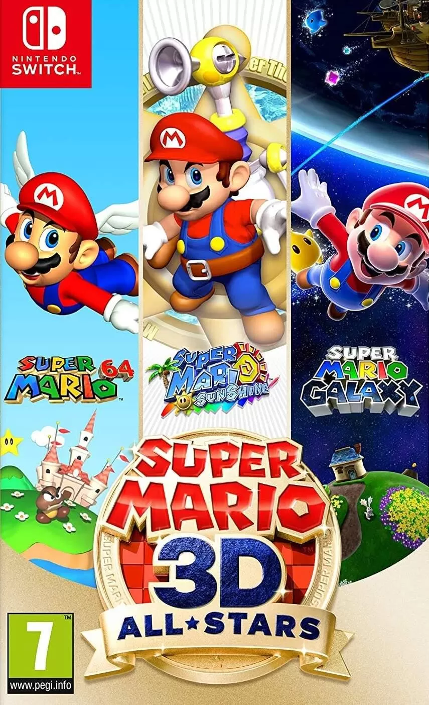 Игра для Nintendo Switch Super Mario 3D All-Stars