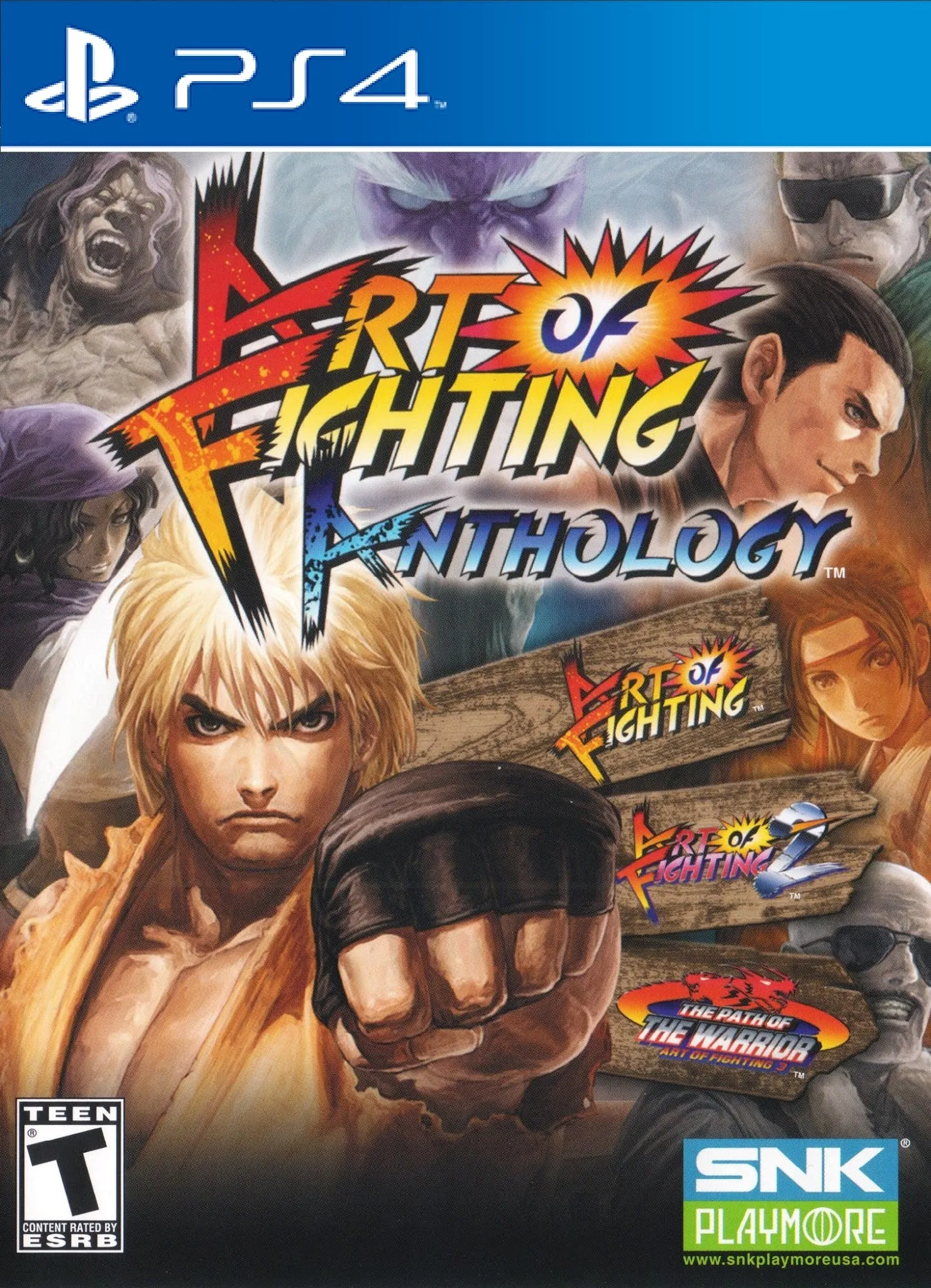 Видеоигра Art of Fighting Anthology (PS4)