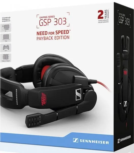 Sennheiser GSP 303 Need for Speed Payback Edition PC PS4 PC