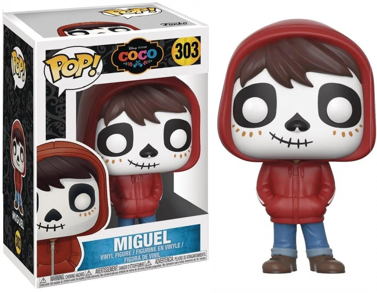 Фигурка Funko POP! Vinyl: Мигель (Miguel (DGLT) (Exc)) Тайна Коко (Coco)  (40873) 9,5 см