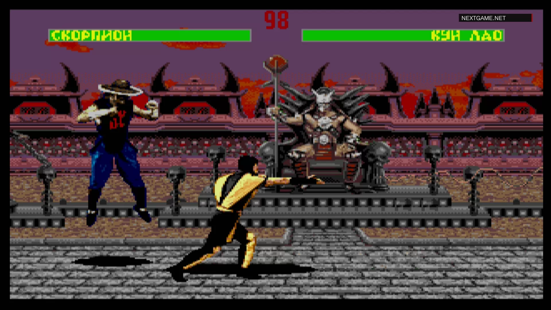 Купить картридж Mortal Kombat 2 (Мортал Комбат 2) Русская версия (16 bit)  для Сеги