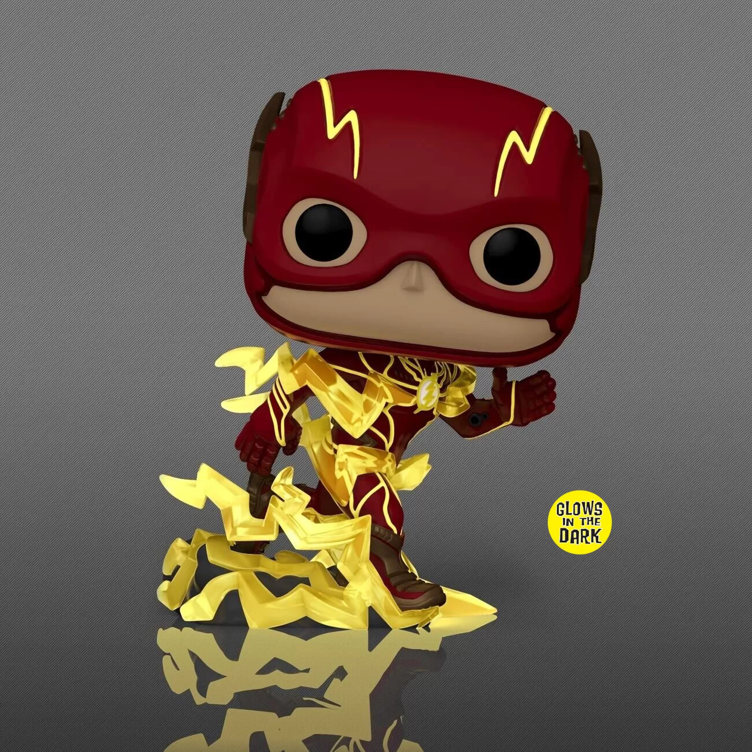 Фигурка Funko POP! Movies: Флэш светится в темноте (The Flash (GW) (Exc))  Флэш (The Flash) ((1343) 66368) 9,5 см