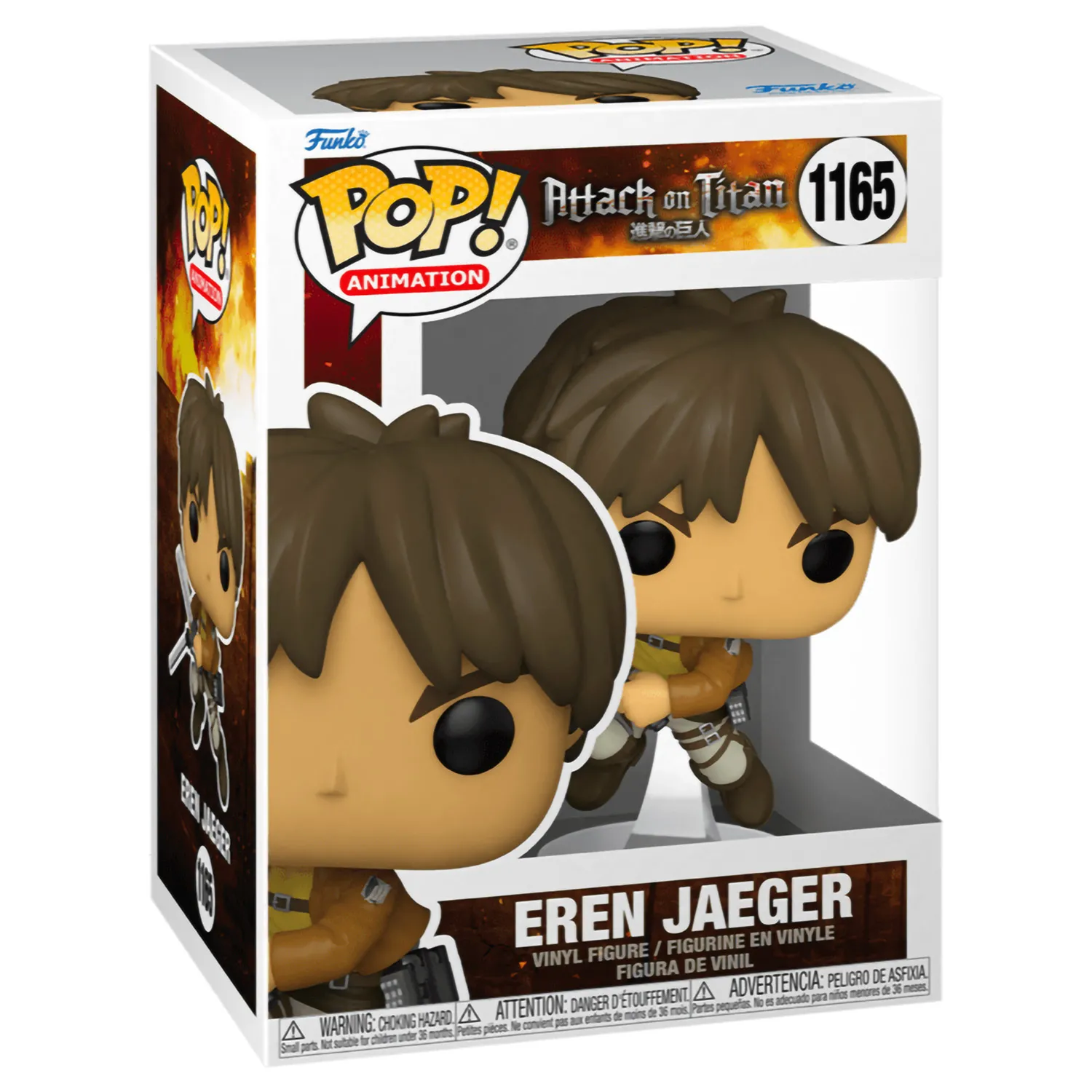 Купить Фигурка Funko POP! Animation: Эрен Йегер (Eren Yeager) Атака Титанов Сезон  4 (Attack On Titan Season 4) (57980) 9,5 см по цене 2 520 р в Москве в  каталоге интернет магазина 