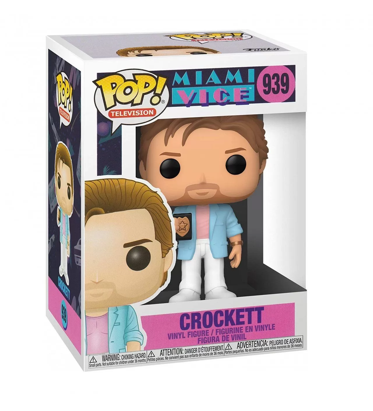 Фигурка Funko POP! Vinyl: Полиция Майами: Отдел нравов (Miami Vice) Сонни  Крокет (Sonny Crockett) (41051) 9,5 см купить в Москве по цене 1 290 р в  каталоге интернет магазина «NextGame» - характеристики, сравнение,  описание, скидки, доставка