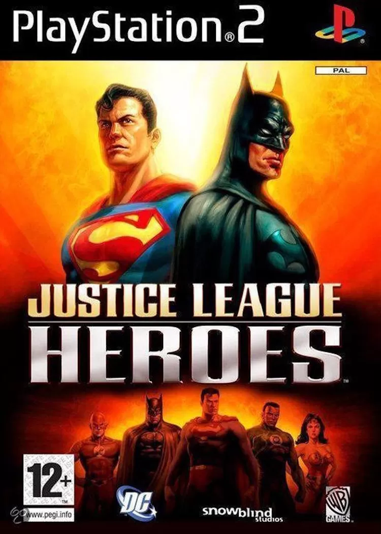 Видеоигра Justice League Heroes (PS2)