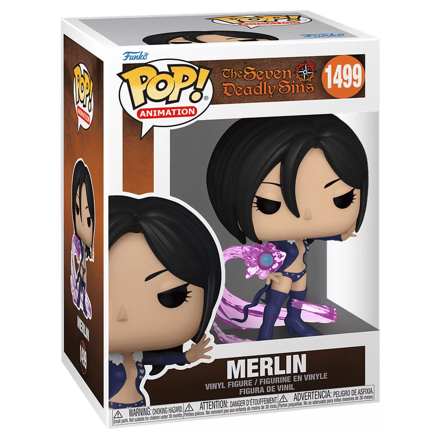 Купить Фигурка Funko POP! Animation: Мерлин (Merlin) Семь смертных грехов  (Seven Deadly Sins) ((1499) 75538) 9,5 см по цене 2 520 р в Москве в  каталоге интернет магазина 