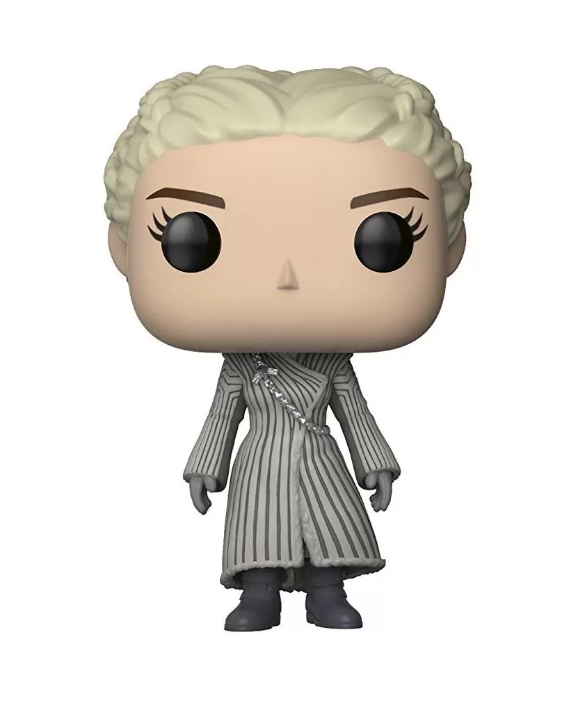 Фигурка Funko POP! Vinyl: Дайнерис в белом пальто (Daenerys White Coat)  Игра престолов Серия 8 (Game of Thrones S8) (28888) 9, 5 см купить в Москве  по цене 1 290 р в