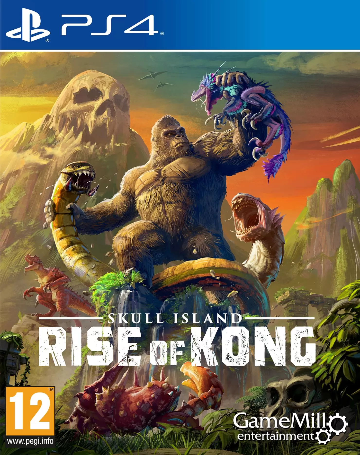 Playstation Ps4 Skull Island Rise Of Kong Многоцветный