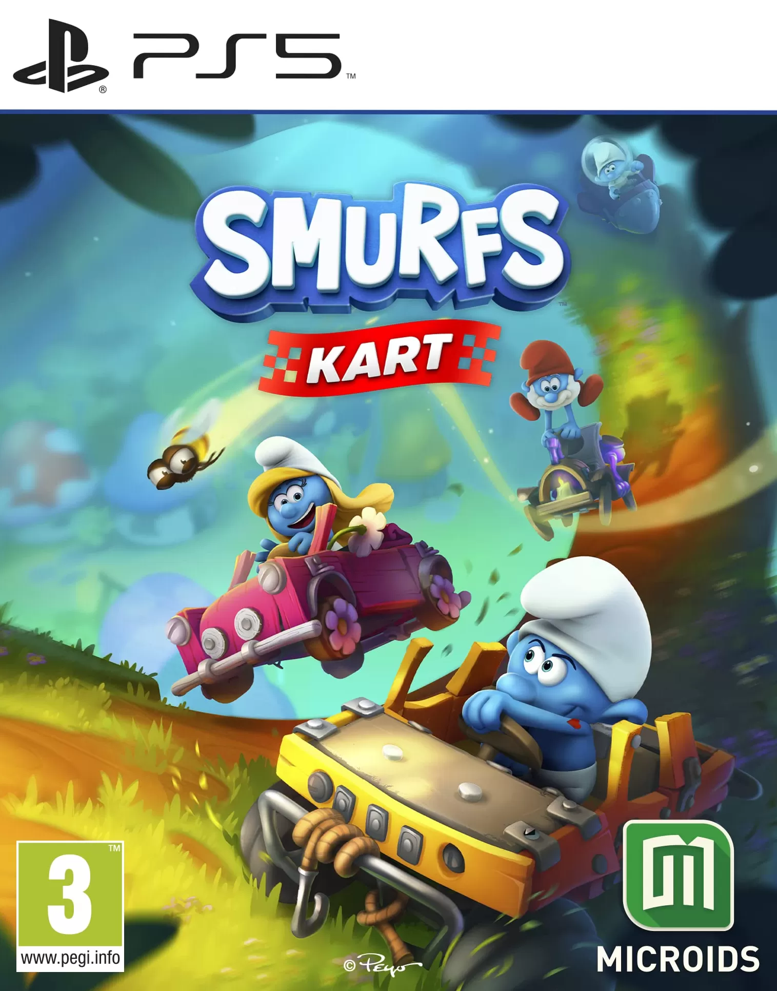 Видеоигра Smurfs Kart (Смурфики: Картинг) Русская Версия (PS5)